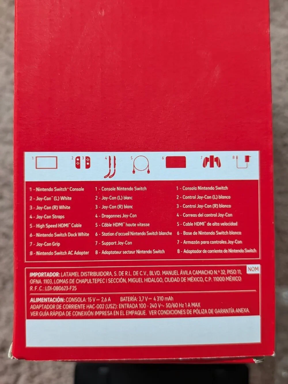 Nintendo Switch OLED Console with Accessories Perfect Condition